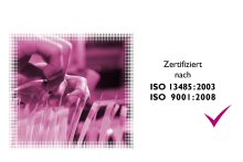 ISO 13485:2003 Zertifikat